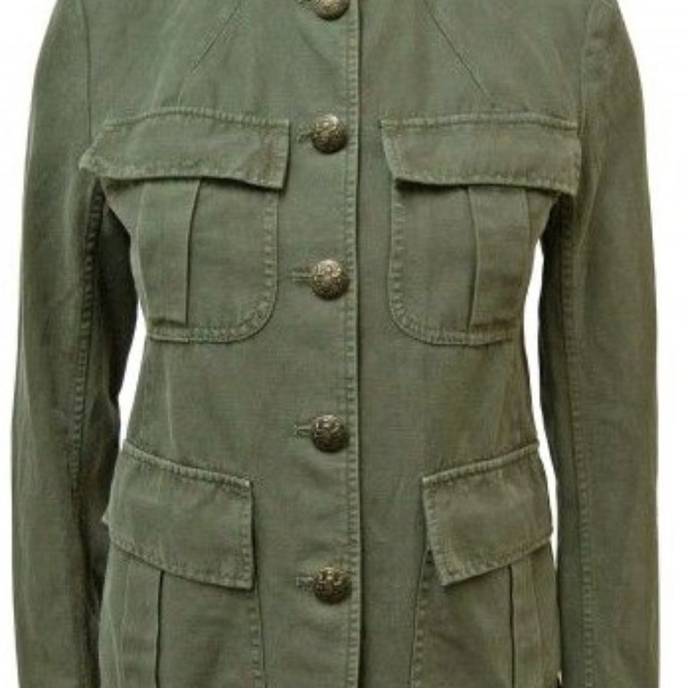 Nili lotan cambre jacket khaki size small